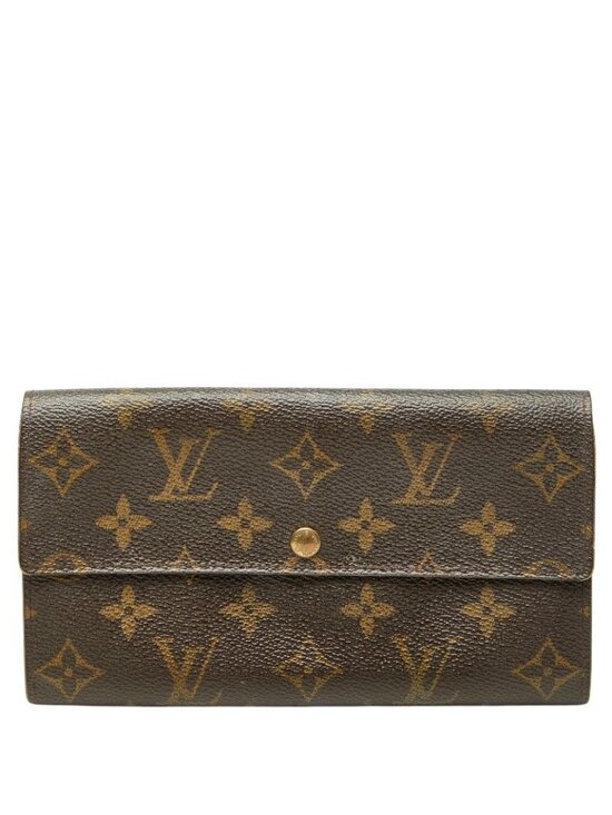 Louis Vuitton Handbags - Louis Vuitton Monogram Pochette Portemonnaie Cles de Paris Wallet Brown Leather